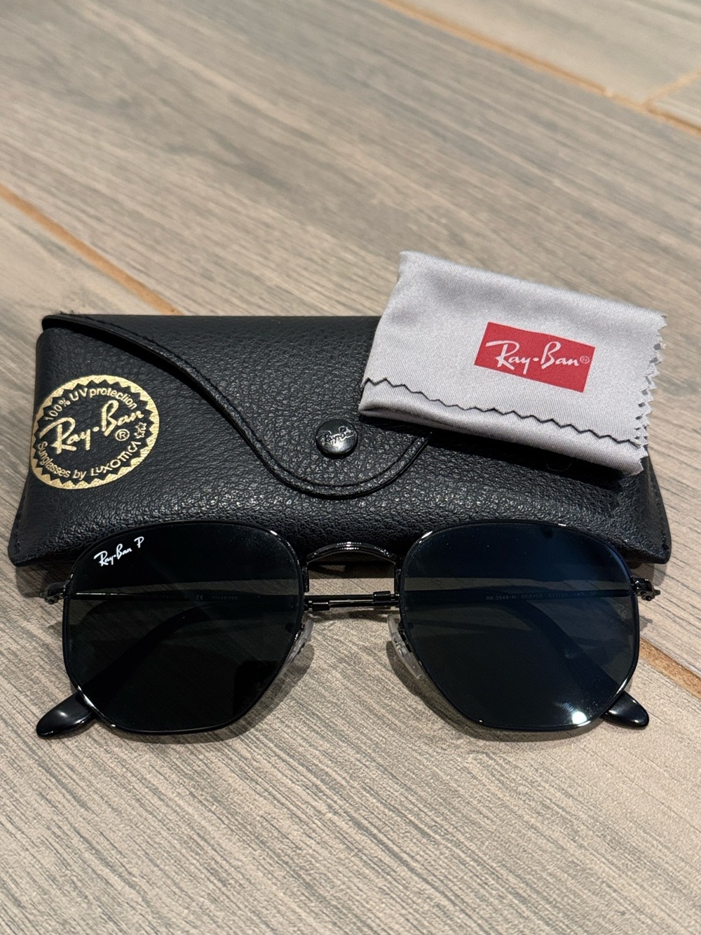 Ray-Ban Polarized Black Sunglasses